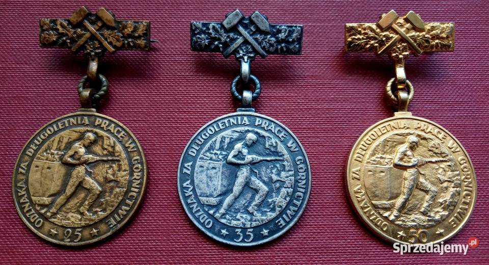 Medal kolekcjonerski górnictwo PRL śląskie Częstochowa