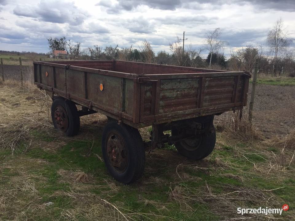 Przyczepa 35t do remontu Wolwark