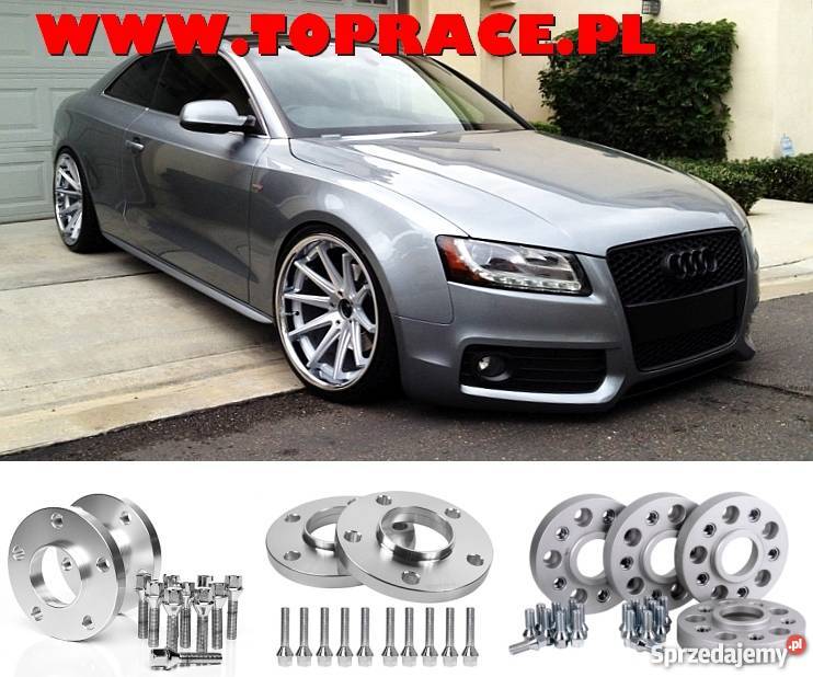 Dystanse Adaptery Audi Mercedes BMW 5x100 5x112 Poznań