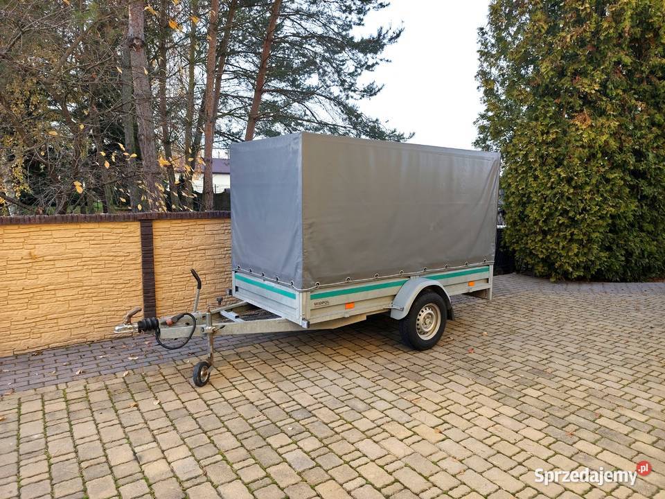 Przyczepa WIDPOL 265 x 127m DMC 1150 KAT B Wodzisław