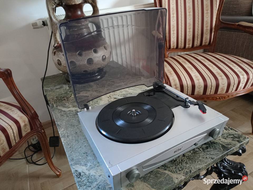 Gramofon ELTA TT1001Z z wzmacniaczem Drawski Młyn