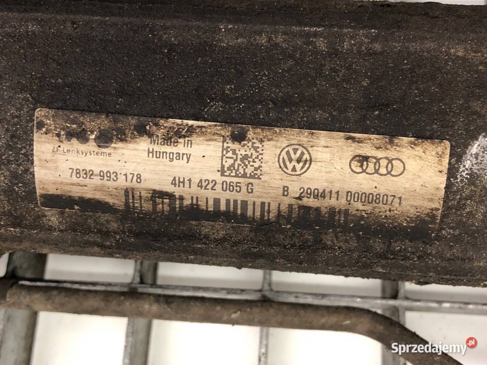 PRZEKŁADNIA KIEROWNICZA MAGLOWNICA AUDI A8 D4