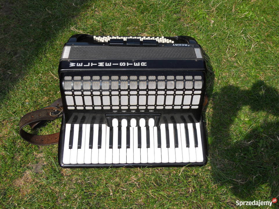 Akordeon Weltmeister Achat 80 bas czarny Imielin