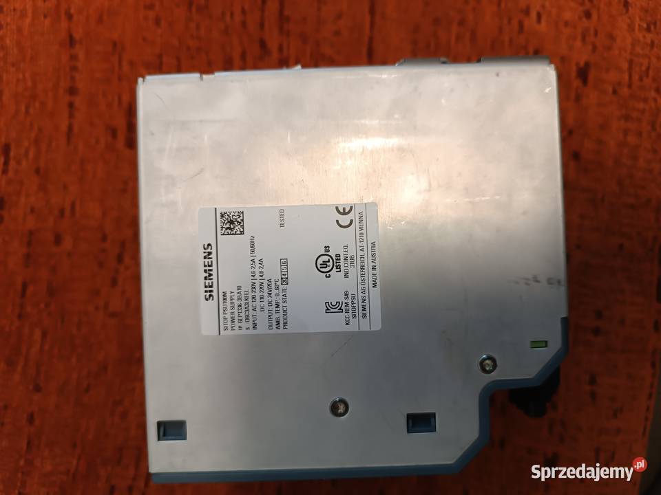 ZASILACZ NA SZYNĘ DIN SIEMENS SITOP PSU100M Opole sprzedam