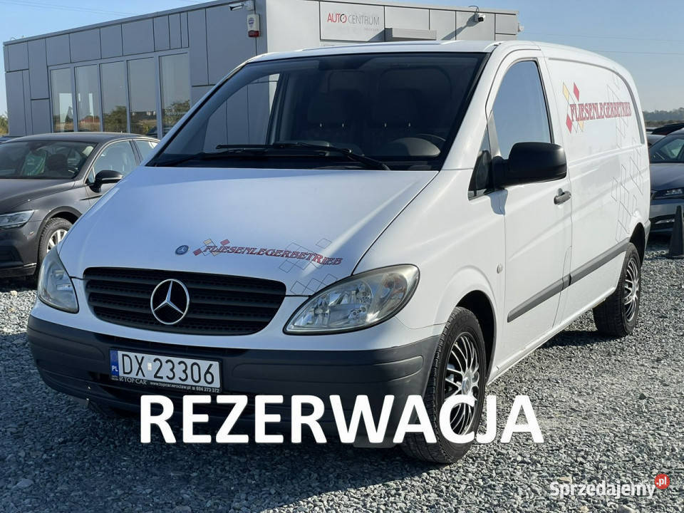 Mercedes Vito 2.2 CDI 95KM 2009r. 219 tys. km, 3-osobowy