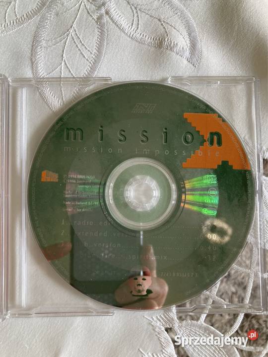 Płyta Cd Single Mission Mission Impossible Czerwionka-Leszczyny sprzedam