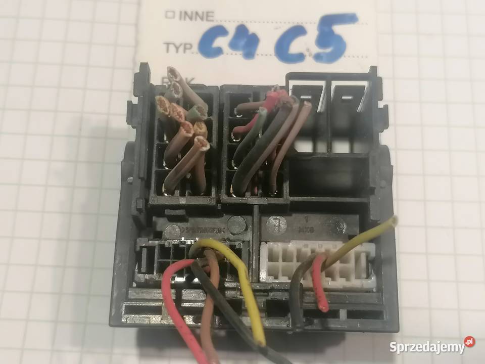 wtyczki do radia Citroen C4C5 Peugeot 307 łódzkie Piotrków Trybunalski sprzedam