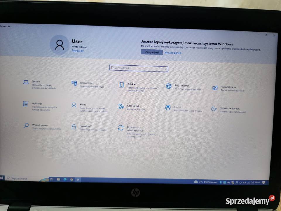 laptop HP Elitebook i5 ram 500hdd 14 Liczba rdzeni 2 Ruda Śląska sprzedam