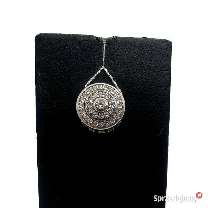 Nowa Rodowana Srebrna Zawieszka Charms pr 925