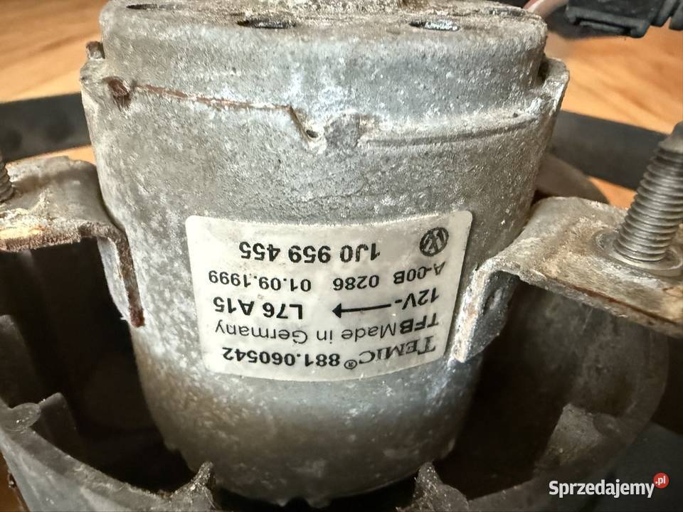 Wentylator chłodnicy SKODA OCTAVIA I VW GOLF IV wielkopolskie Ostrów Wielkopolski sprzedam