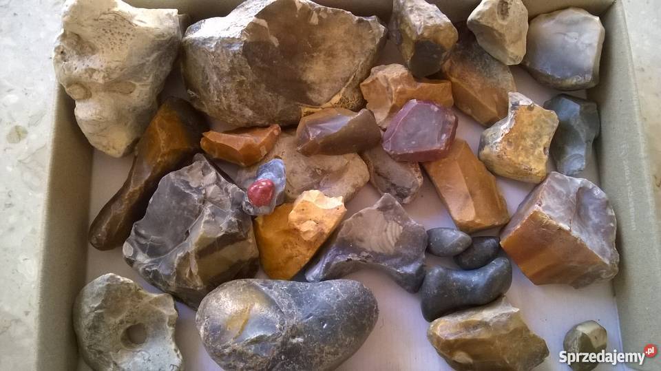 Krzemienie kolorowe Pozostałe Wola Okrzejska