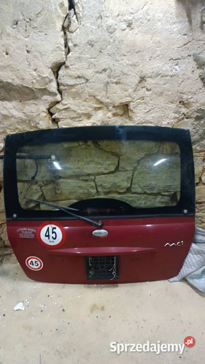 Microcar MC1MC2 klapa tylna z szybą Motoryzacja Starachowice