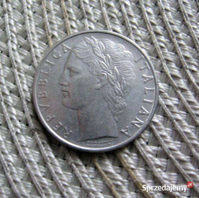 Włochy 100 Lirów 1964r wielkopolskie Kalisz