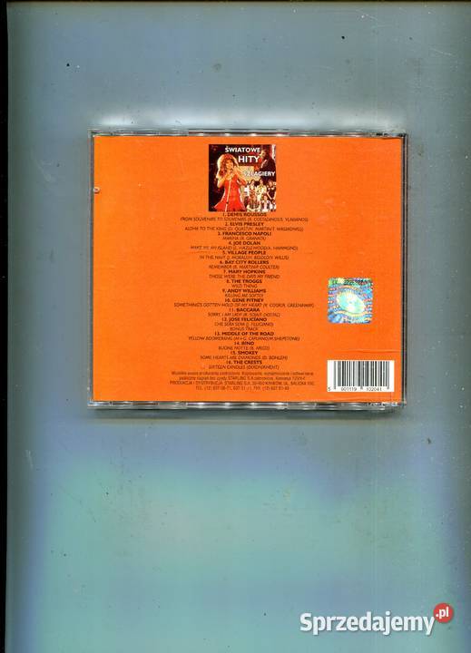 Światowe Hity i Szlagiery Płyta CD zachodniopomorskie Szczecin