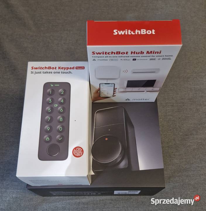 Zamek SwitchBot Lock PRO 3w1 z centralką Hub Rzeszów
