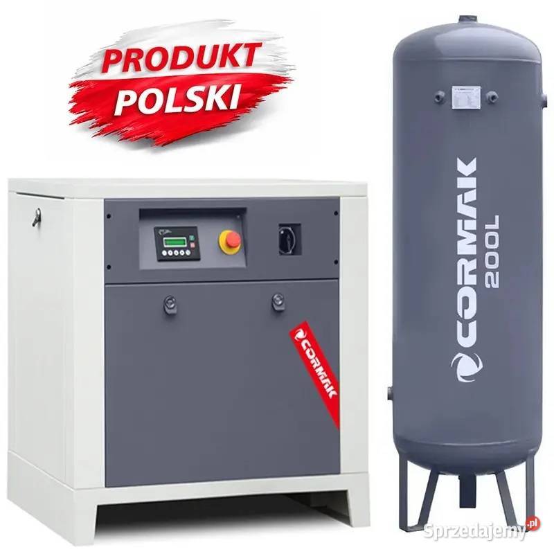 Kompresor śrubowy LUFT 700 55kW 650Lmin Zbiornik