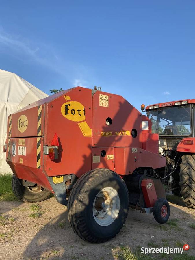 Prasa rolująca fort łańcuchowa siatkasznurek Łebień