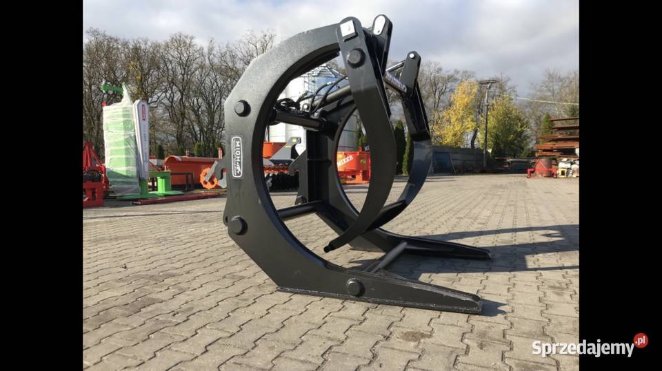 Chwytak do kłód drewnianych bali beli Ładowarka