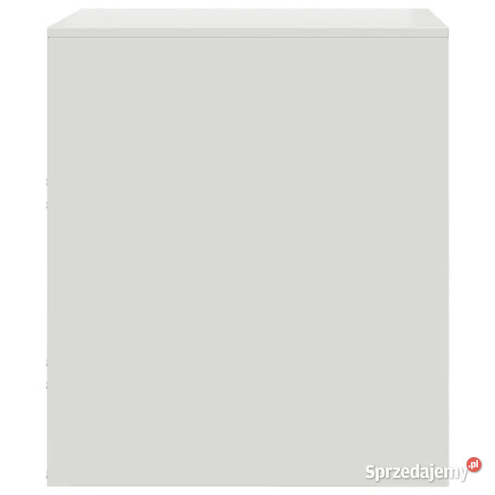 Szafki nocne 2 białe 345x39x44 stal WM841630 Nocne Warszawa