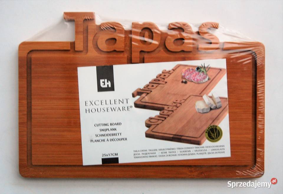 Deska bambusowa do krojenia tapas Excellent Lublin