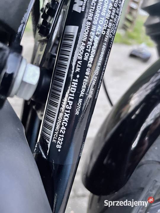 Harley Sportster Iron Black 1200 super stan benzyna Wejherowo sprzedam