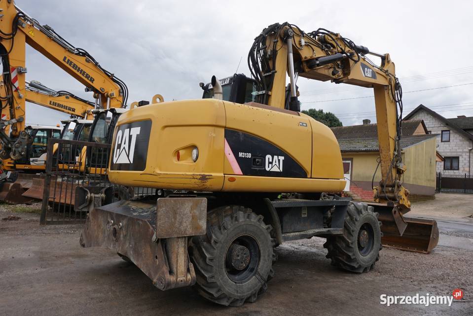 Koparka kołowa CAT M 313 D 2008 świętokrzyskie Jeziorko