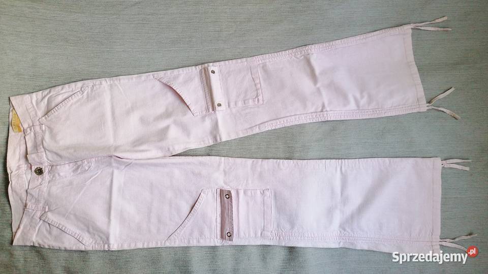 GALLOPRÓŻOWE SPODNIE BOJÓWKI R SML łódzkie Łódź