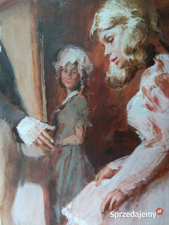 Obraz olejny malarza Fred Laurent 19221995 The
