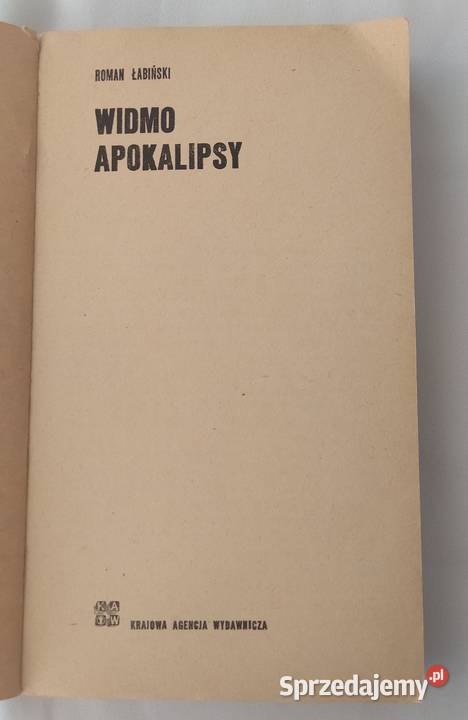WIDMO APOKALIPSY Roman Łabiński Hajnówka