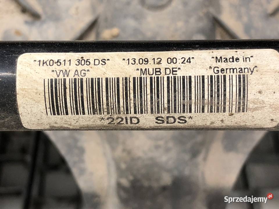 BELKA TYŁ VW CC B7 SportowyCoupe 1116 TYLNA