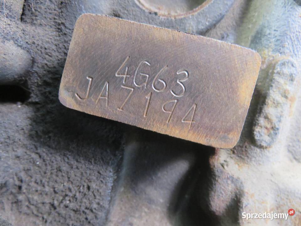 SILNIK MITSUBISHI OUTLANDER 20 16V 4G63