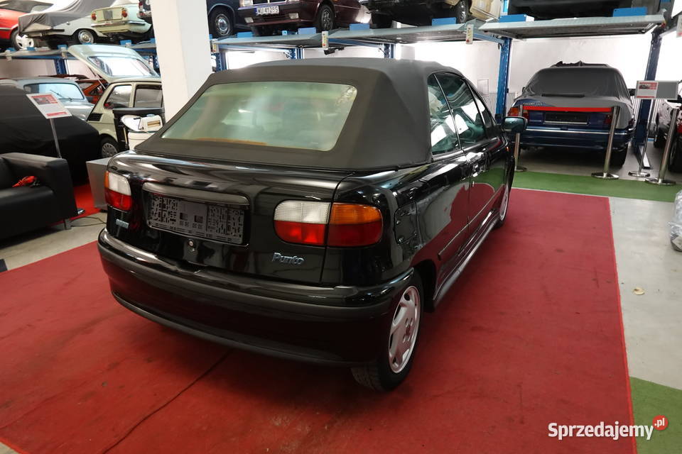 Fiat Punto Cabrio 12 86 Czarny Bez korozji z sprzedam