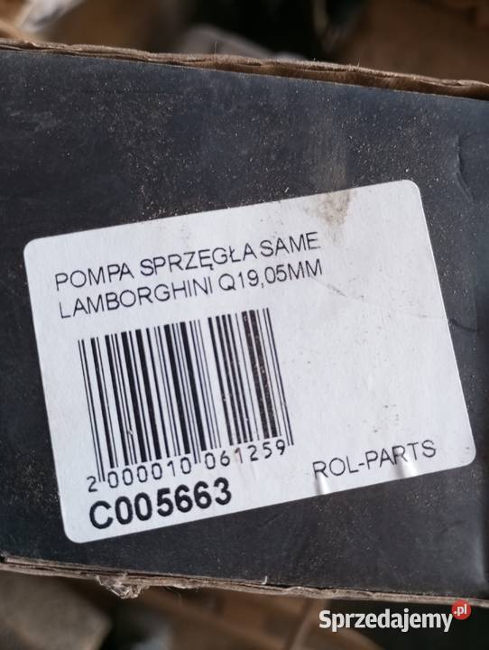 Pompka sprzęgła Same