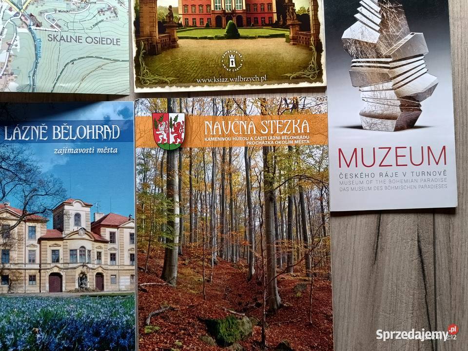 Foldery i mapki turystyczne z Karkonoszy i Wronki