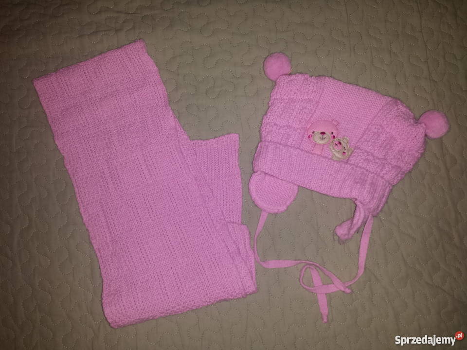 Zestaw zimowy czapka szalik Warszawa sprzedam