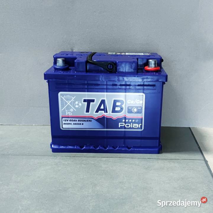 Akumulator TAB POLAR BLUE 60Ah 600A Łódź