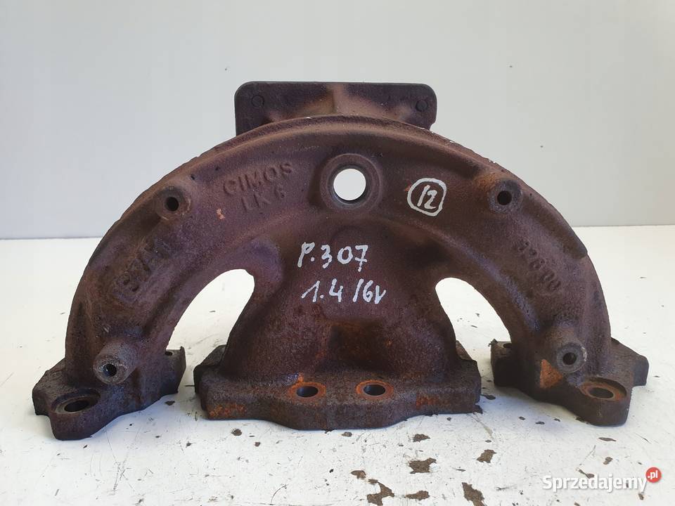 KOLEKTOR WYDECHOWY Peugeot 307 14 16V KFU Chełm sprzedam
