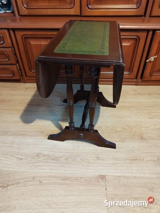 Stolik kawowydekoracyjny składany PRL lubuskie Słubice