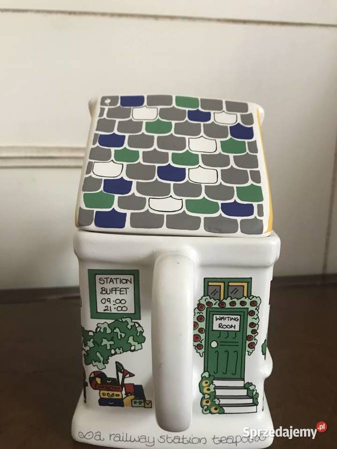 Angielski dzbanek kolekcjonerski lubelskie Ryki