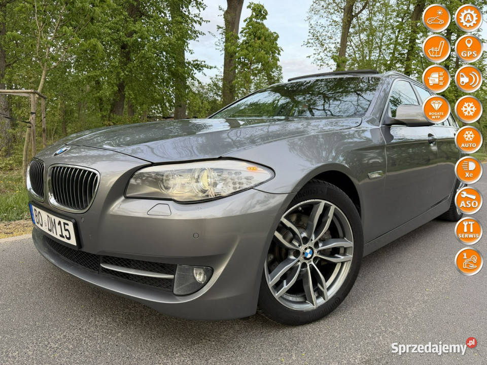 BMW 520 D 184 Konie Automat Navi Xenon Alu18 BMW kujawsko-pomorskie Józefkowo