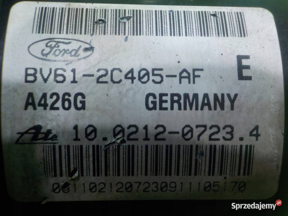 FORD FOCUS MK3 16 B 11r HB 5D pompa ABS Suków