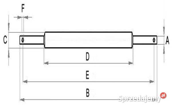Belka dolna 28 x 50 x 970 mm SA5028KR Osprzęt roboczy Kamionna