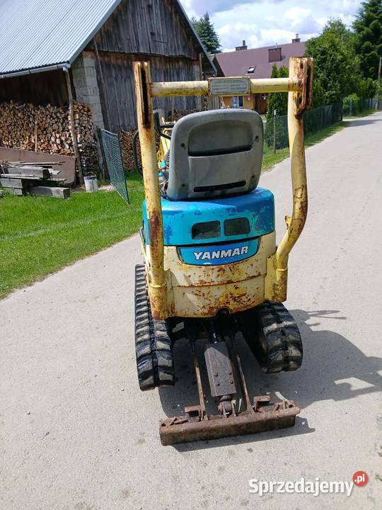 Minikoparka yanmar b08 podkarpackie Leżajsk sprzedam