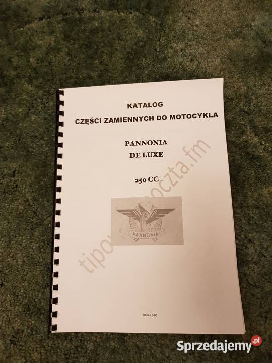 Katalog części PANNONIA 250 De LUXE Pozostałe Garwolin
