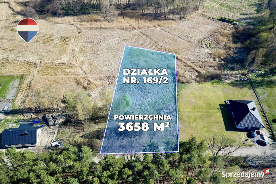 Duża działka z warunkami zabudowy Bobrowice