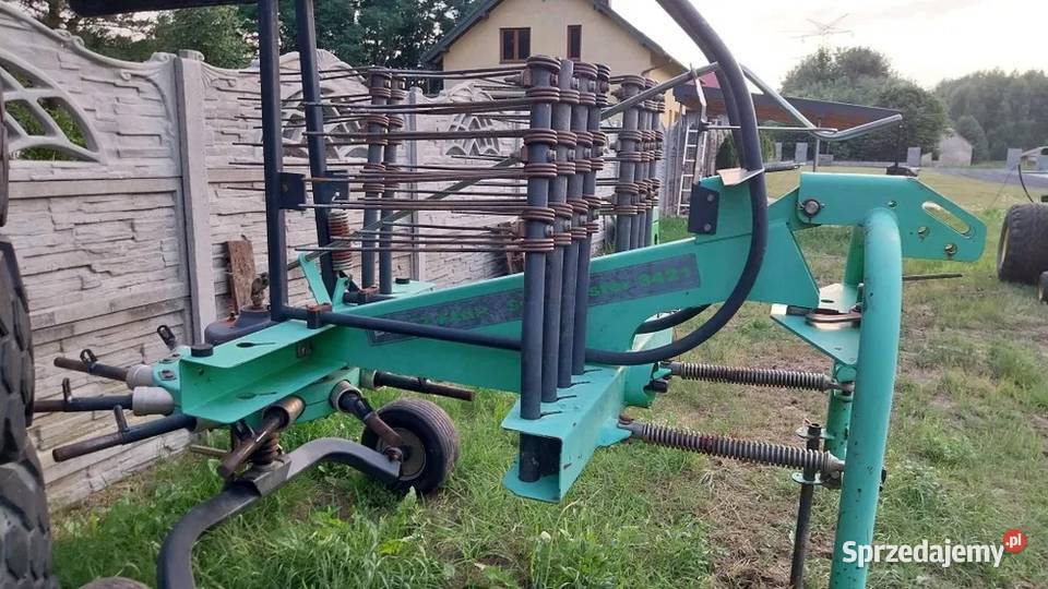 Zgrabiarka do siana DEUTZFAHR 3421 Schwader śląskie Przymiłowice