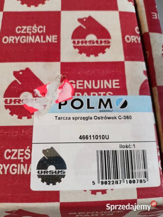 Tarcza sprzęgła Ostrówek Płock