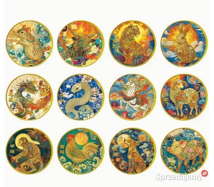 Kolekcjonerski zestaw monet medali stylizowanych Numizmatyka mazowieckie Warszawa sprzedam