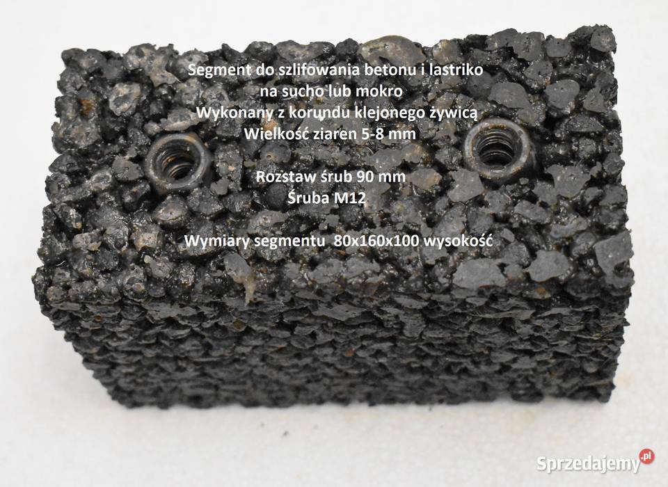 Szlifowanie betonu kostka z korundu Poznań