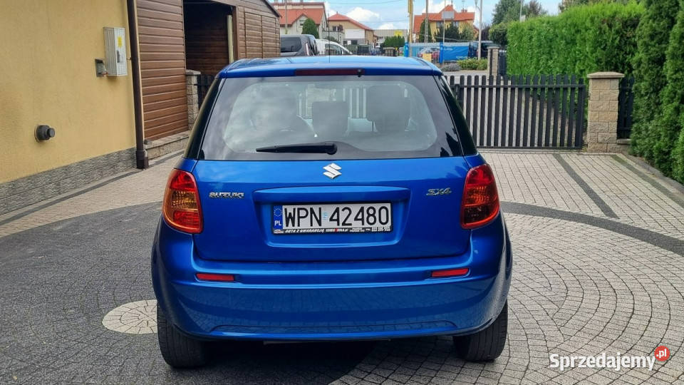 Suzuki SX4 Super Stan Alu Klima Serwis GWARANCJA Płońsk